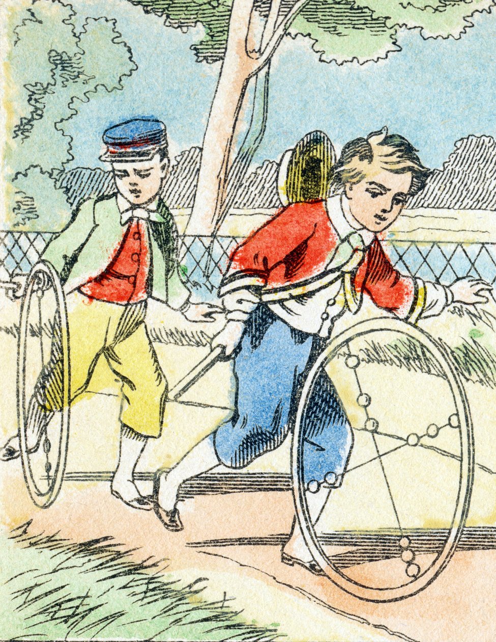 Gra: Hoops - Child Entertainment Alphabet c.1890 (litografia) autorstwa Unbekannt