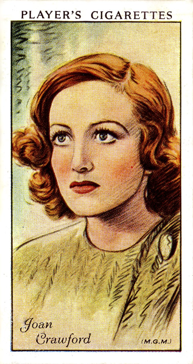 Joan Crawford autorstwa Unbekannter Künstler
