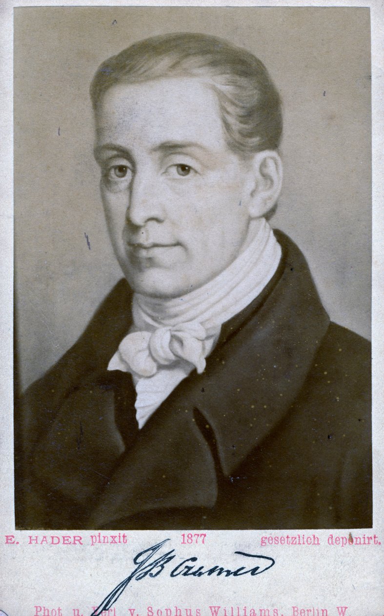 Johann Baptist Cramer autorstwa Unbekannt