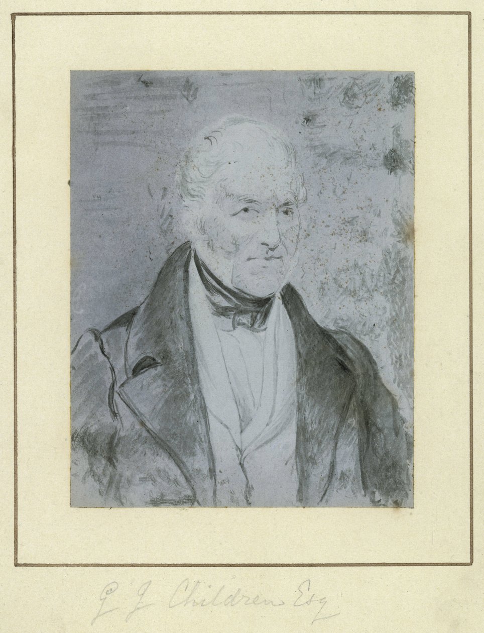 John George Children, angielski naukowiec, ok. 1841 autorstwa Unbekannt