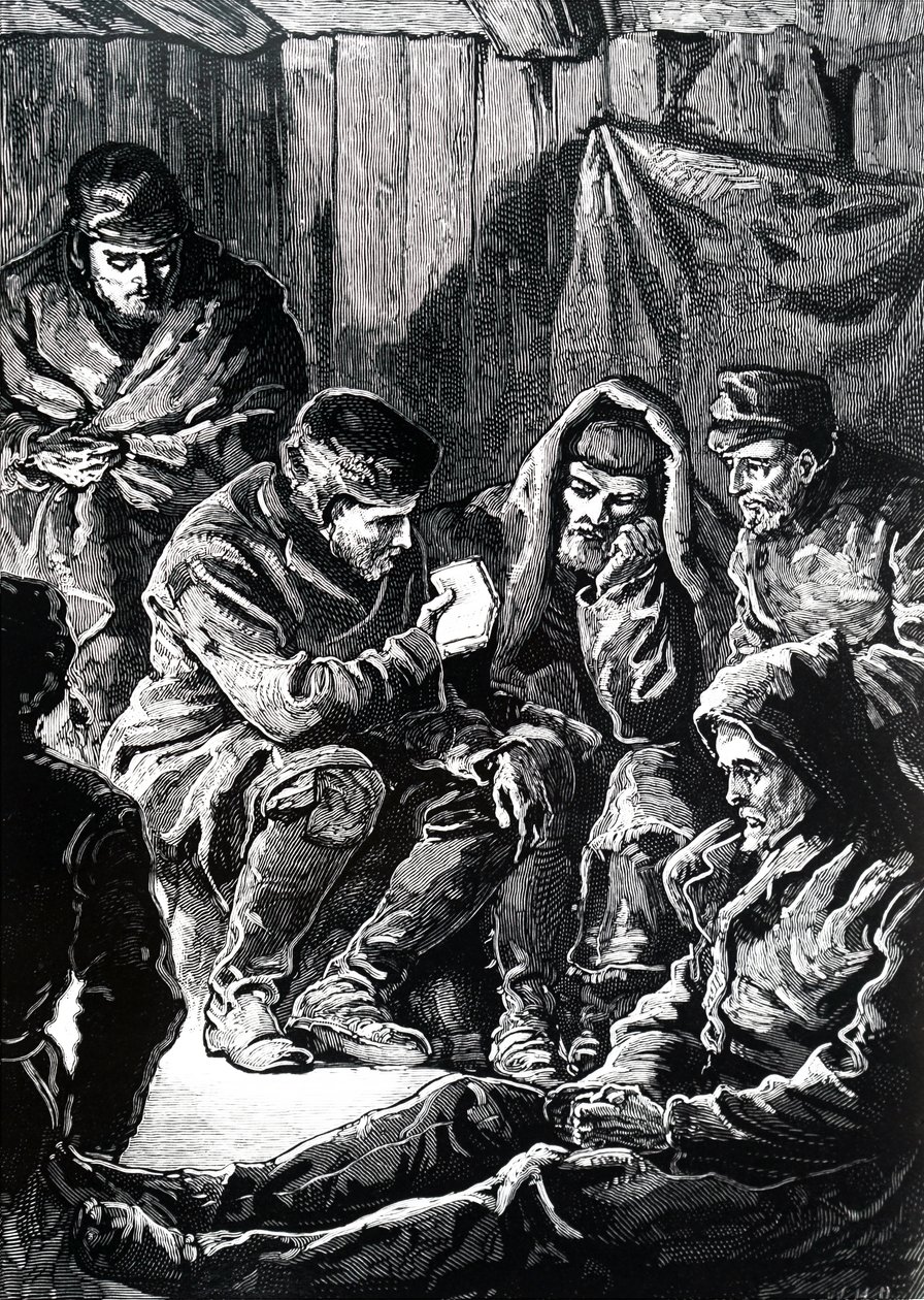 John Richardson podczas arktycznej wyprawy lądowej Franklina. autorstwa Unbekannt