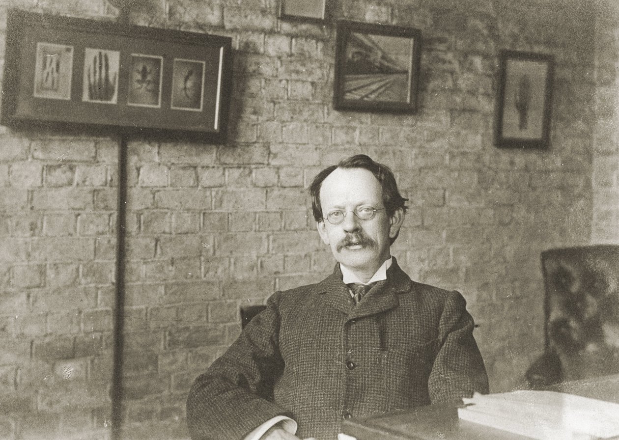 Joseph John Thomson, fizyk angielski, ok. 1900 autorstwa Unbekannter Künstler
