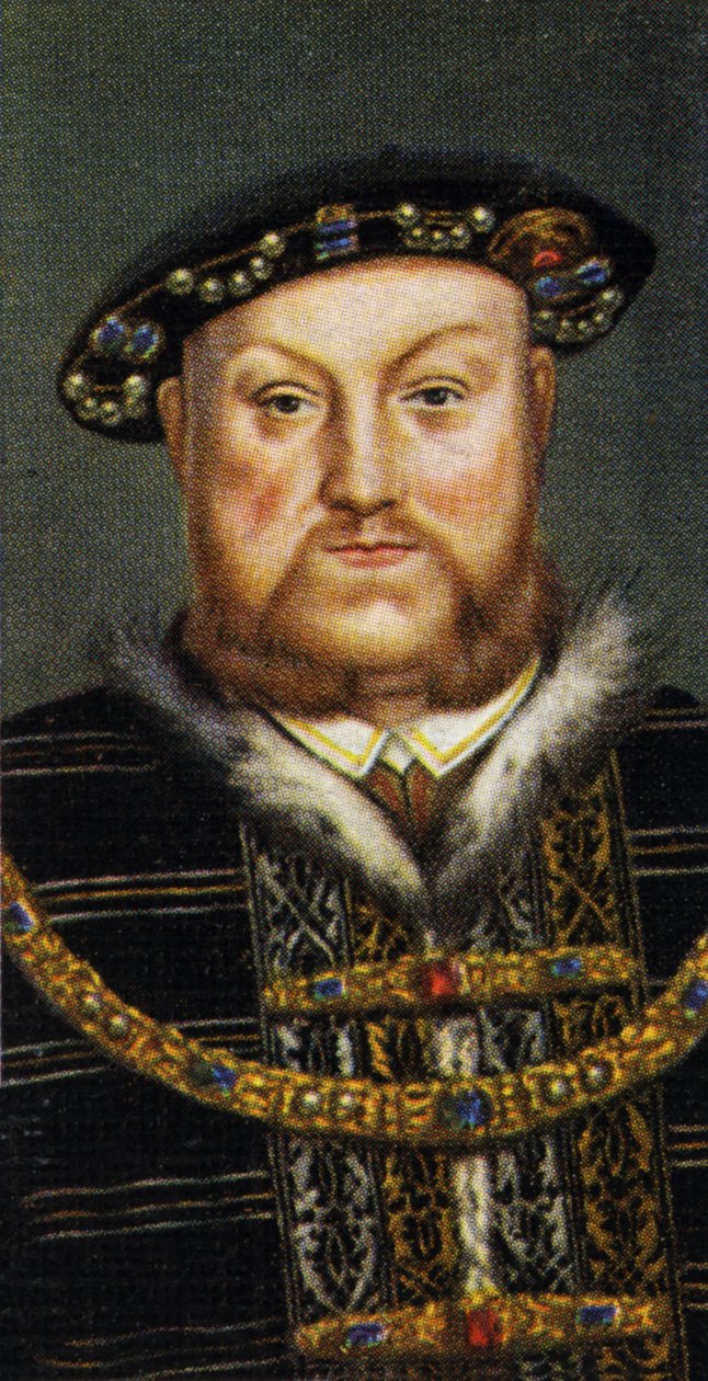 Portret króla Henryka VIII autorstwa Unbekannter Künstler