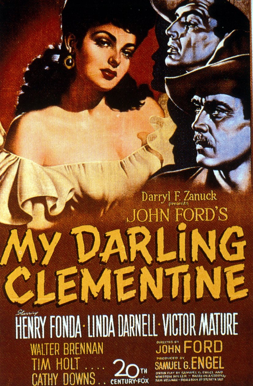 Moja kochana Clementine autorstwa JohnFord z Henrym Fonda, Linda Darnell 1946 autorstwa Unbekannt