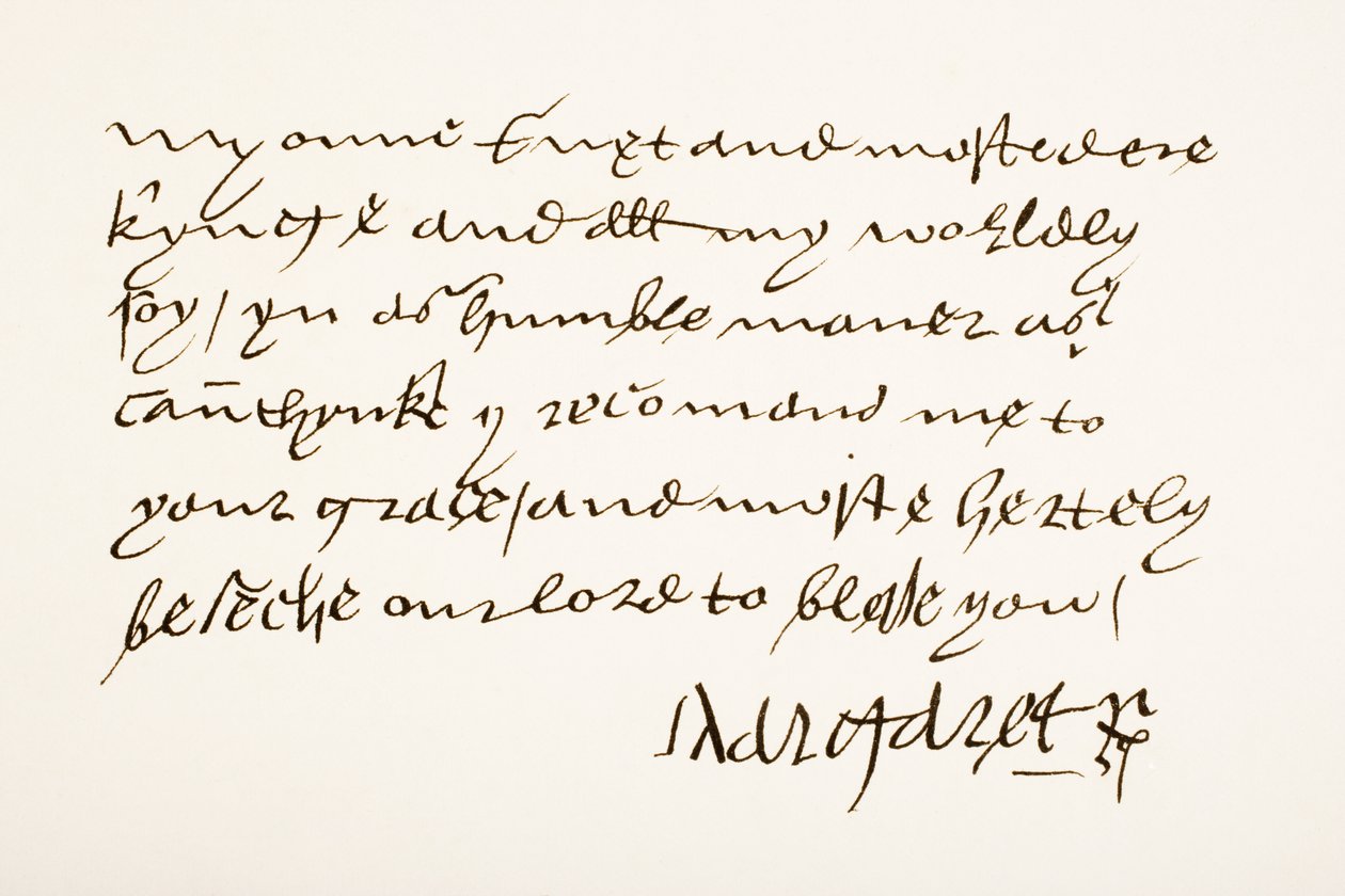 Lady Margaret Beaufort, hrabina Richmond i Derby, aka Margaret of Lancaster autorstwa Unbekannt
