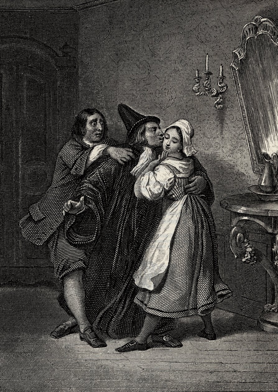 Doktor wbrew sobie, gra Jean Baptiste Poquelin dit Moliere autorstwa Unbekannt