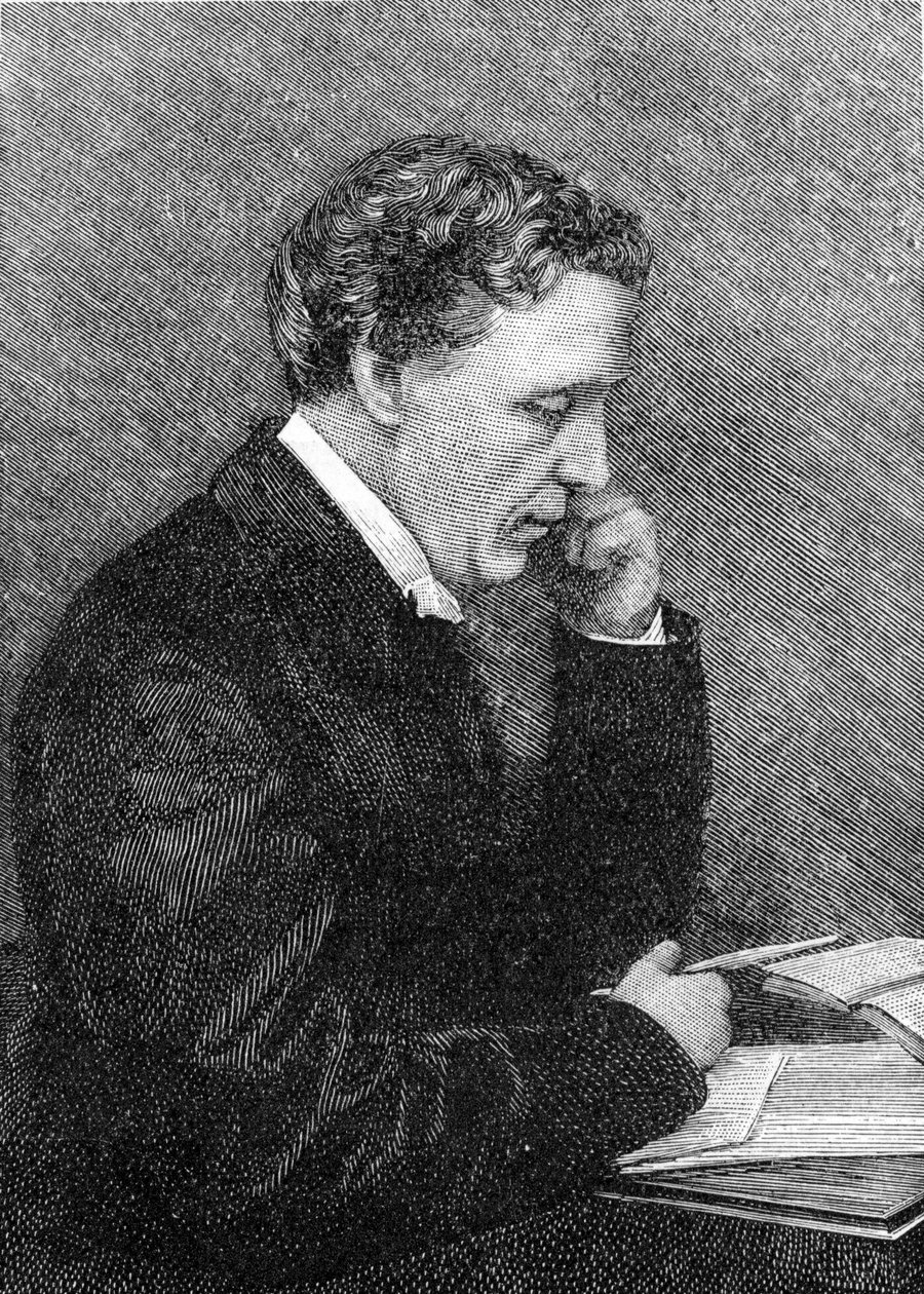 Lewis Carroll, portret autorstwa Unbekannter Künstler