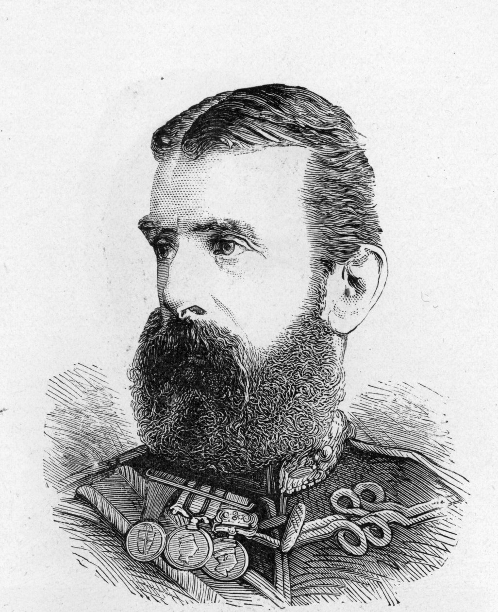 Generał porucznik Lord Chelmsford (lito) autorstwa Leopold Blonder