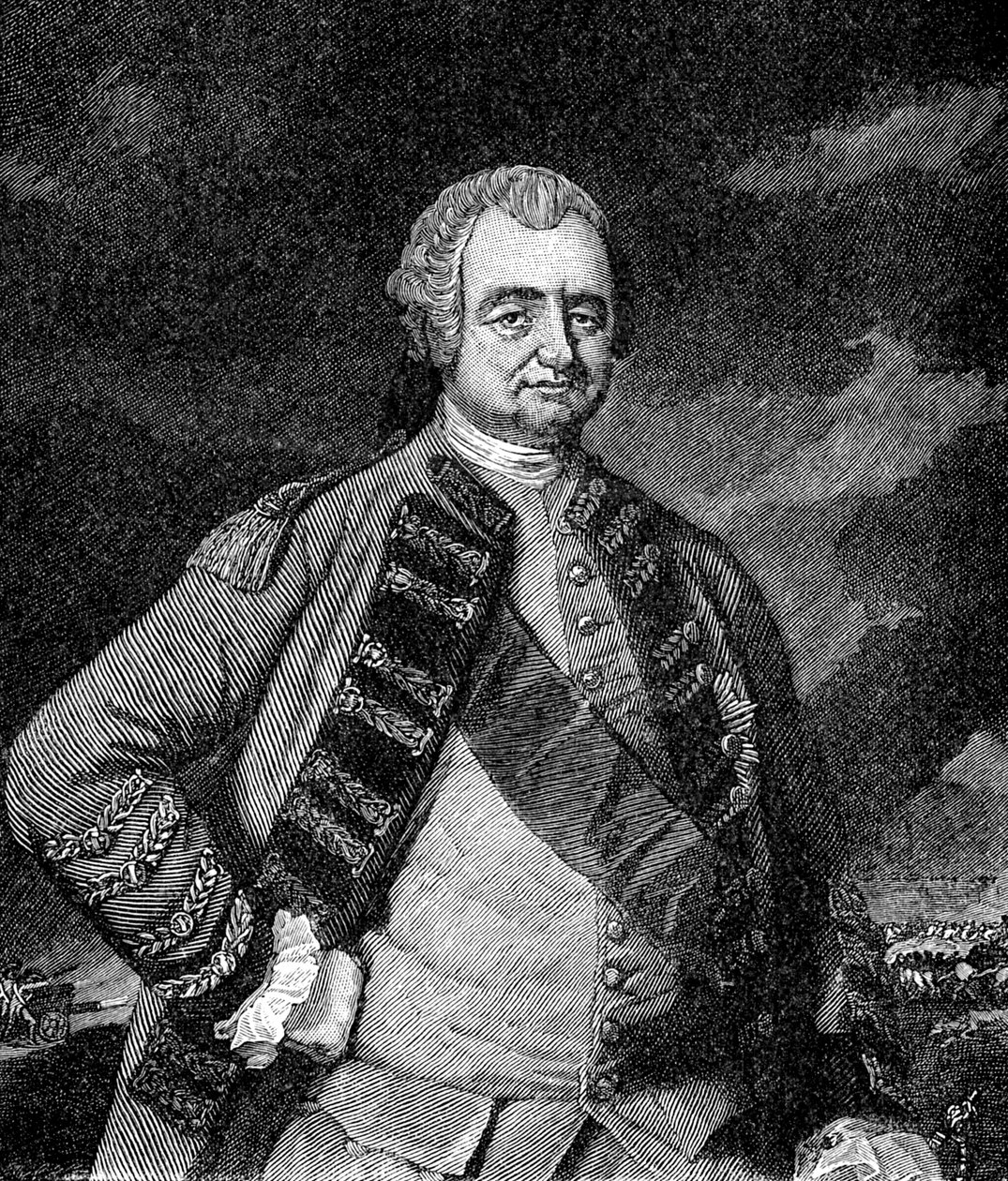 Lord Clive - portret autorstwa Unbekannter Künstler