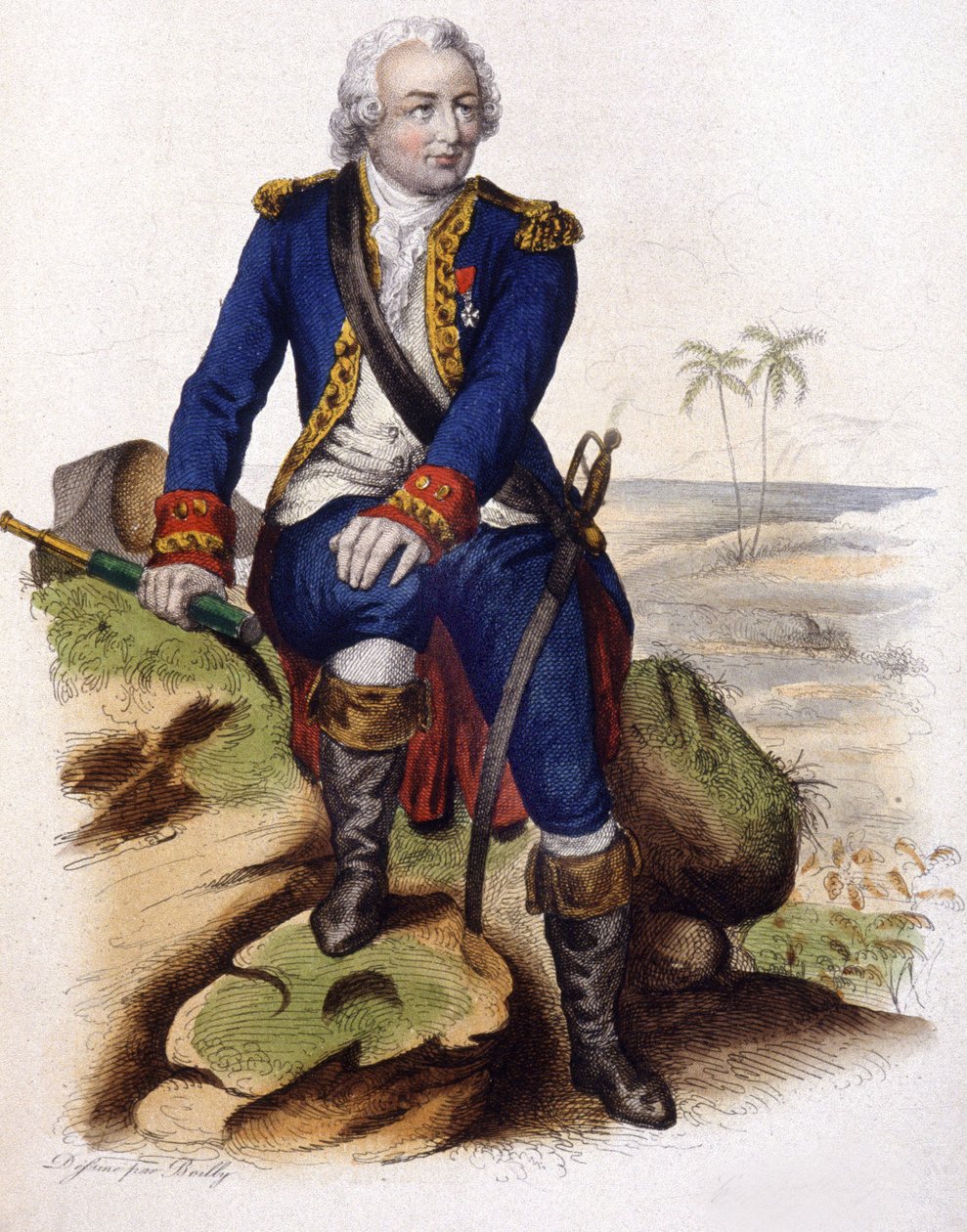 Louis-Antoine de Bougainville autorstwa Unbekannter Künstler
