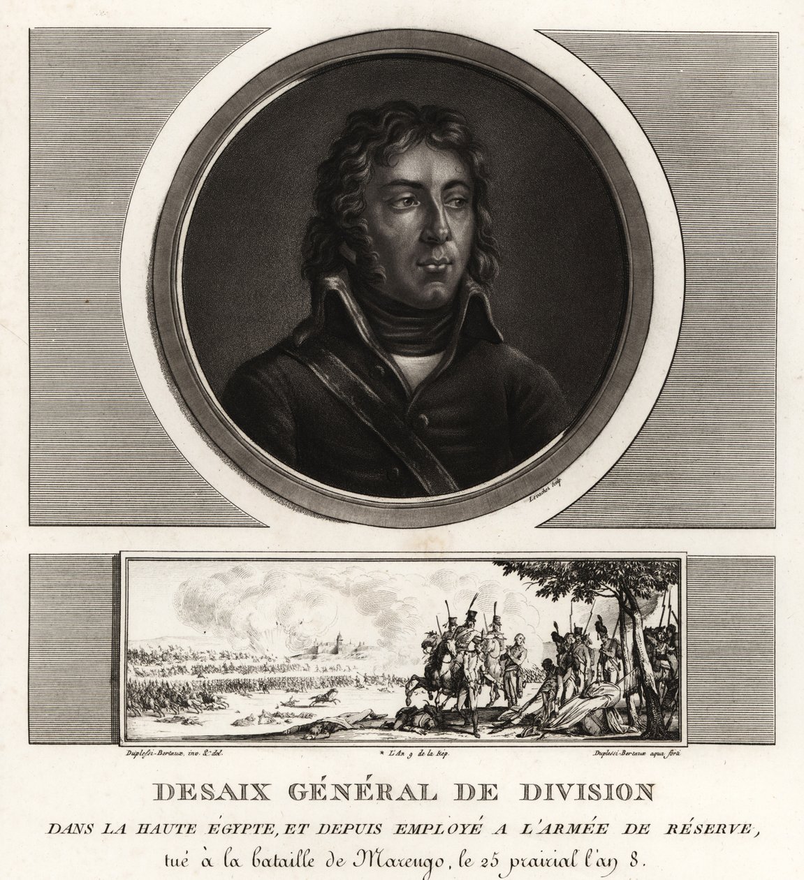 Louis Charles Antoine Desaix, generał dywizji autorstwa Unbekannt