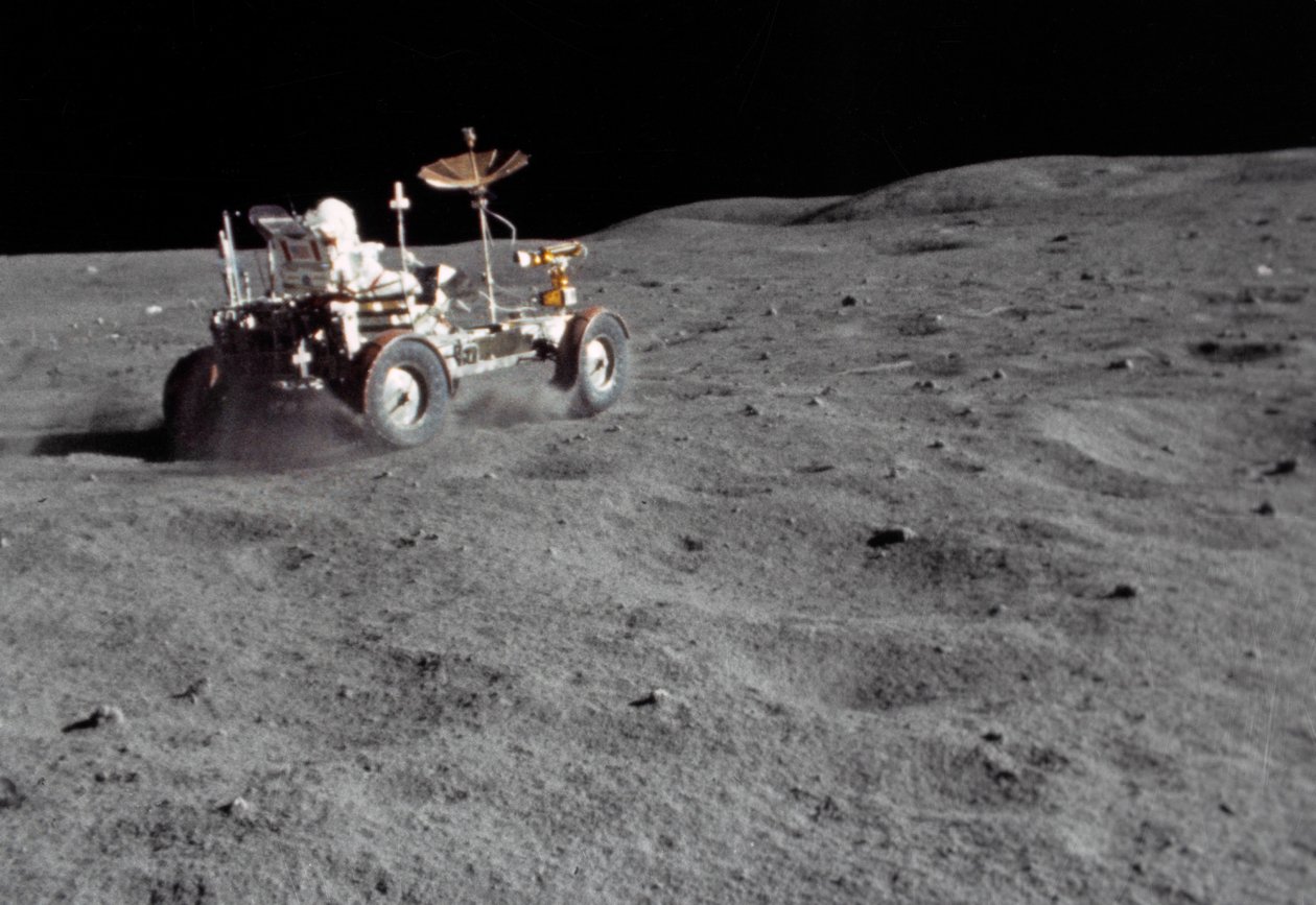 Grand Prix Księżyca w misji Apollo 16 autorstwa Unbekannt