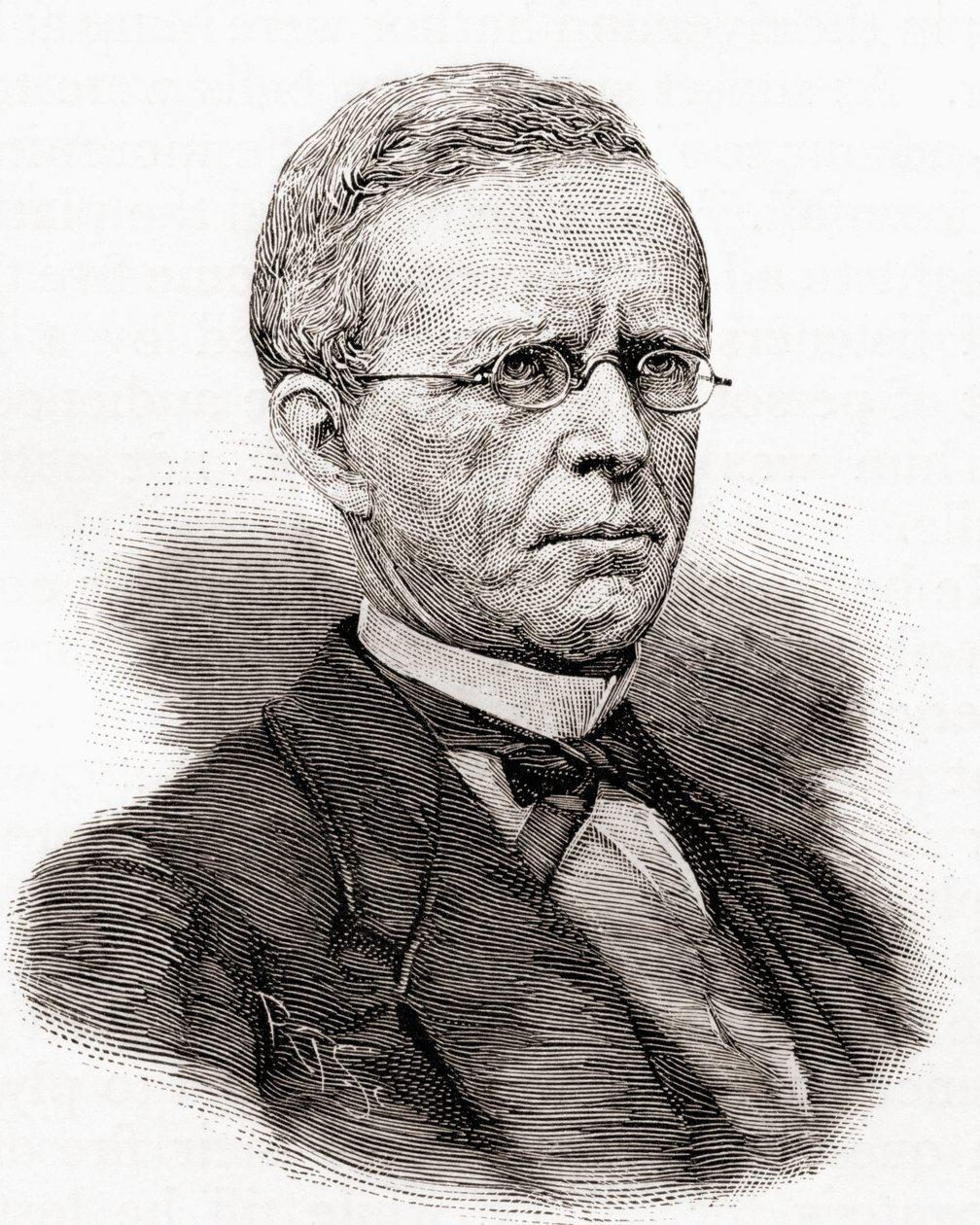 Lyman Trumbull, z The Century Magazine, opublikowane 1887 (grawerowanie) autorstwa Unbekannter Künstler