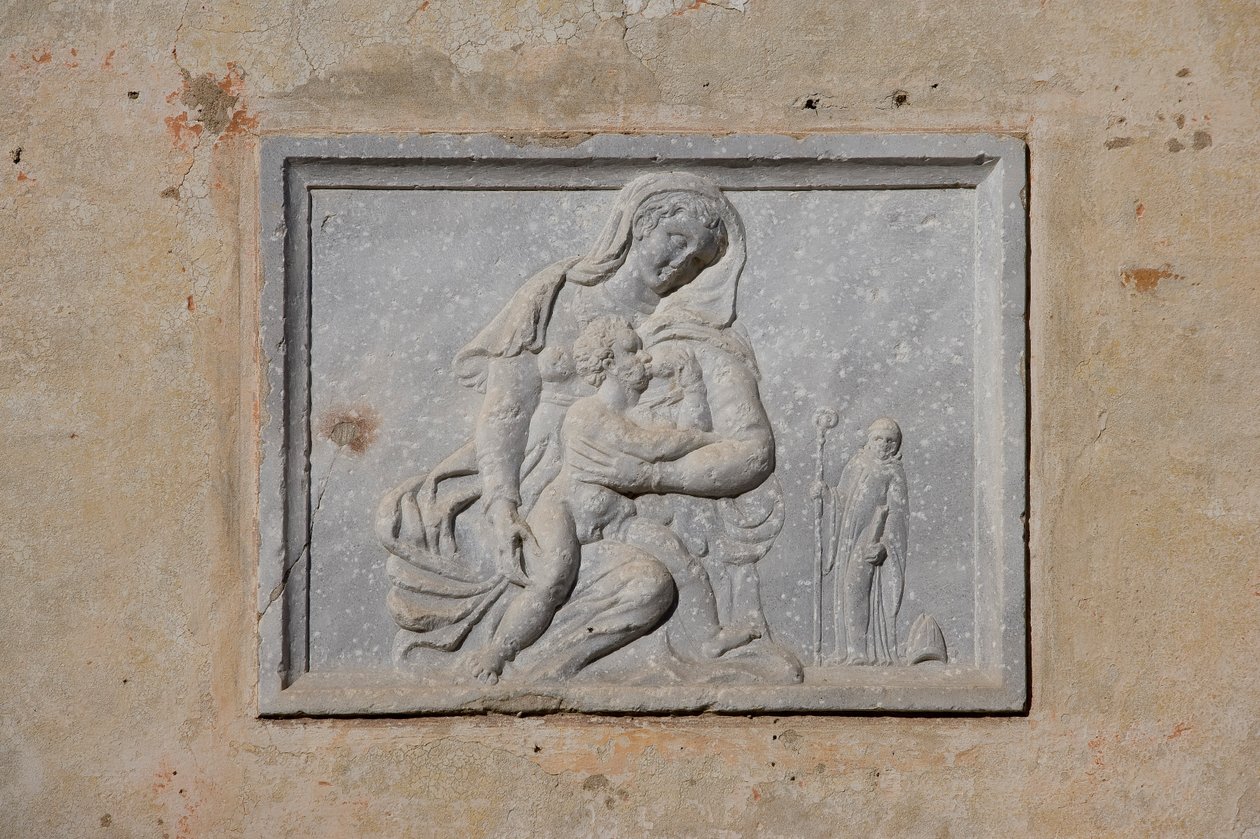 Madonna, opactwo Santa Maria del Pero, Monastier, Veneto, Włochy (zdjęcie) autorstwa Nicolas Liez