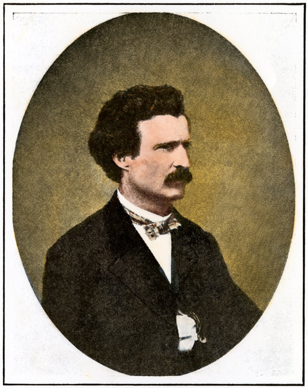 Mark Twain (1835-1910) jako reporter w Virginia City w stanie Nevada: Territorial Enterprise autorstwa Unbekannter Künstler