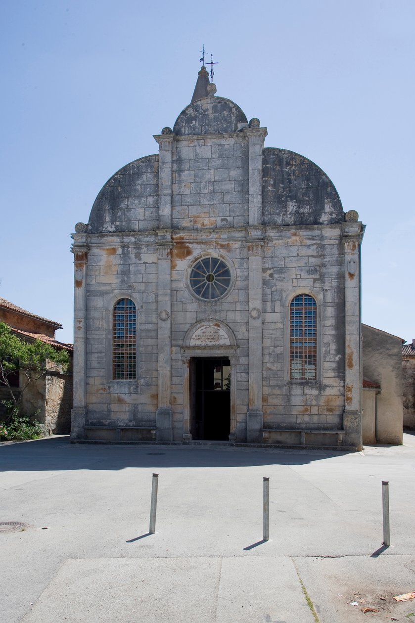 Kościół Zwiastowania NMP, St. Vincenti, Svetvincenat, Chorwacja (foto) autorstwa Unbekannt