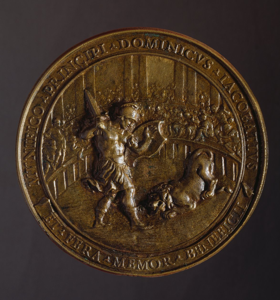 Medal upamiętniający zarazę, jaka ogarnęła Rzym w latach 1656-1657 autorstwa William M. Timlin