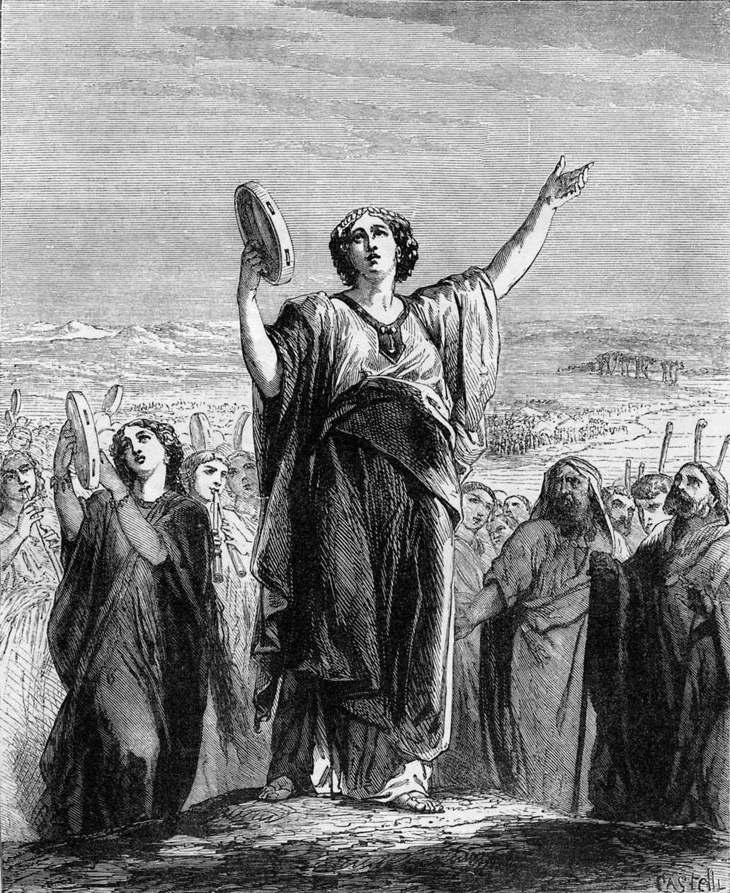 Miriam, prorokini, pieśń świętowania - Biblia autorstwa Unbekannter Künstler