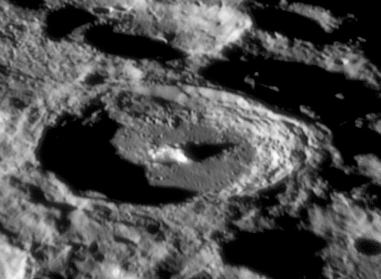 Krater Moretus autorstwa Unbekannt