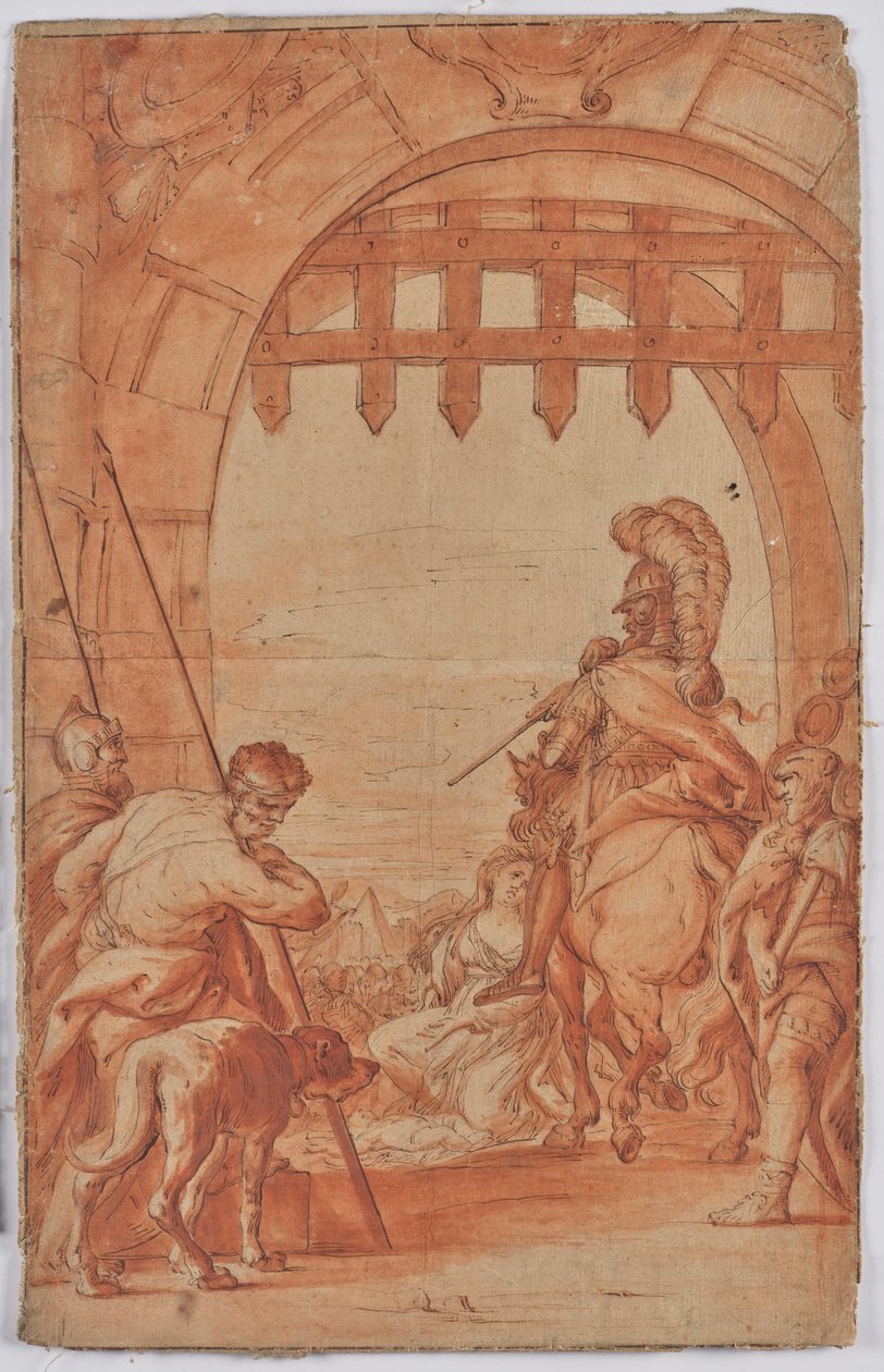 Scena mitologiczna () autorstwa Unbekannter Künstler