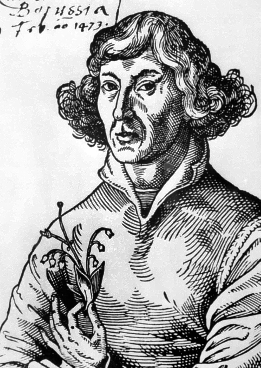 Mikołaj Kopernik (1473-1543) polski astronom (rycina) autorstwa Unbekannter Künstler