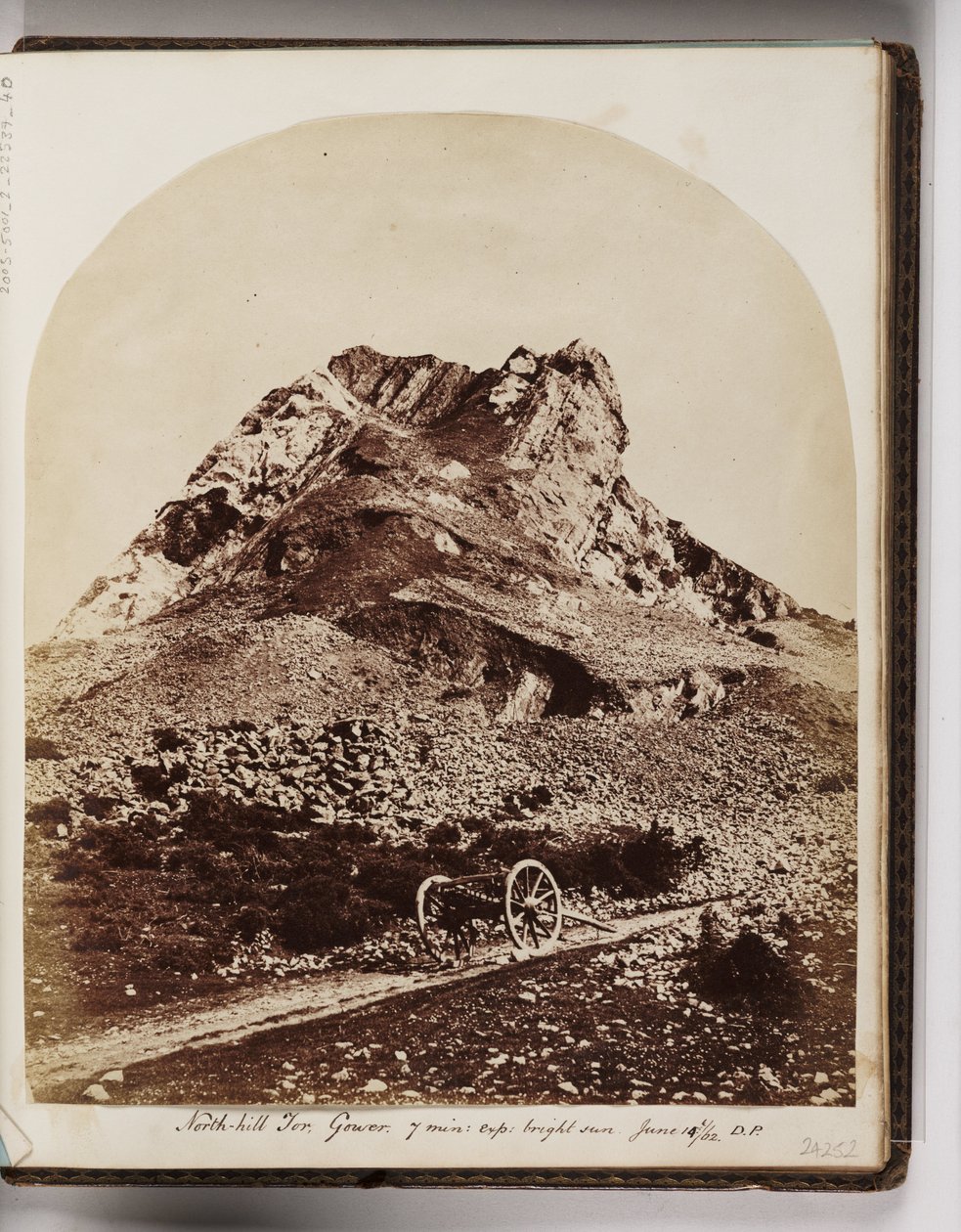 North Hill Tor, Półwysep Gower, Południowa Walia, 14 czerwca 1862 autorstwa Unbekannt