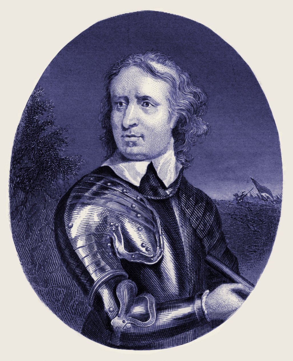 Oliver Cromwell autorstwa Unbekannter Künstler