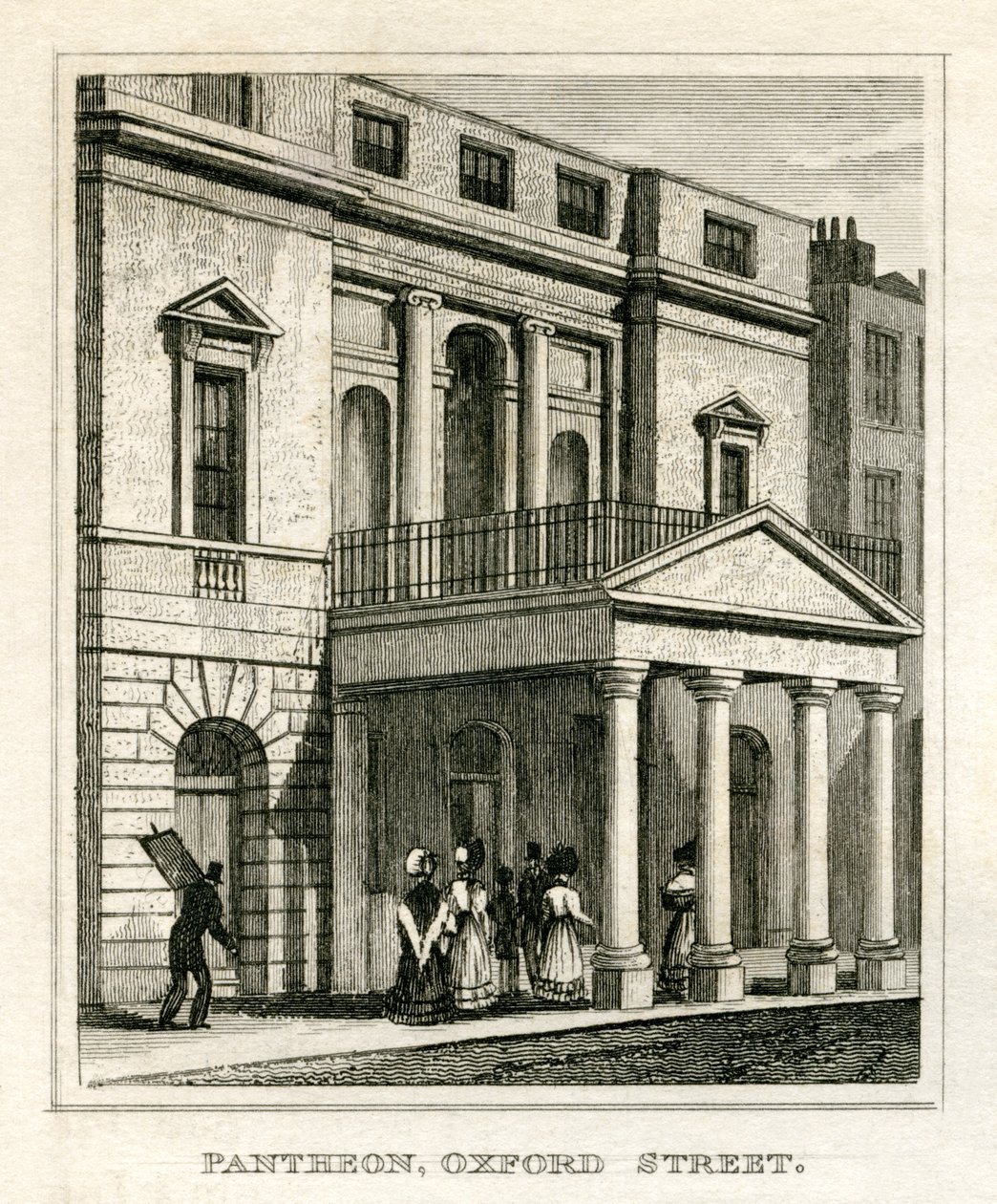 Panteon, Oxford Street autorstwa Unbekannt