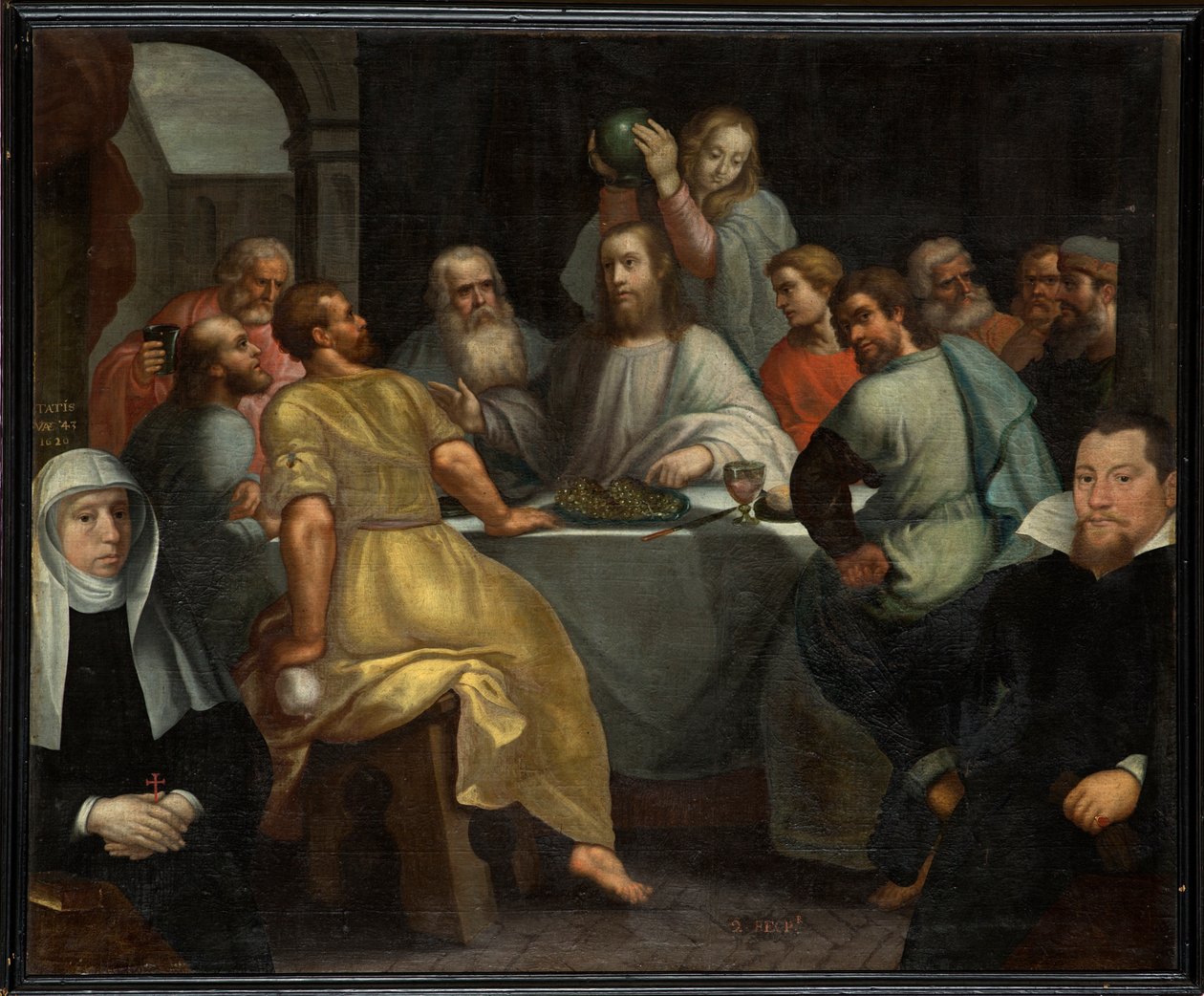 Igreja paroquial (igreja de Saint Julien). Interior. Pintar.polir autorstwa Unbekannter Künstler