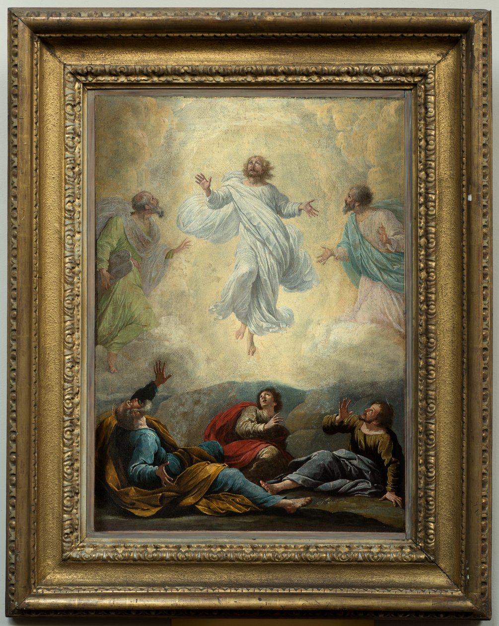 Kościół parafialny (Parochkerk Sint-Amandus en Sint-Blasius). Obraz. Przemienienie Jezusa. Anonimowy. autorstwa Unbekannter Künstler
