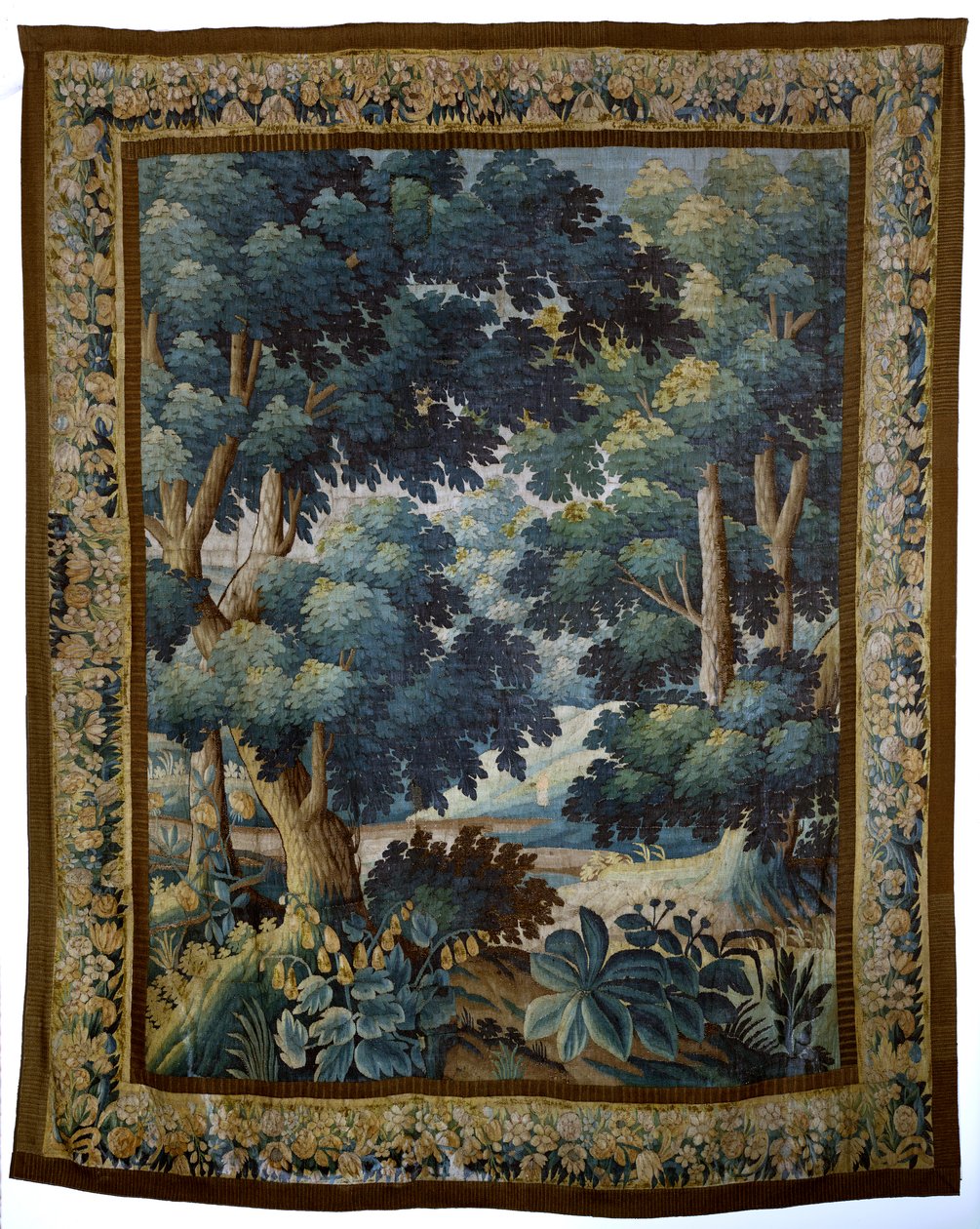 Kościół parafialny („Kościół parafialny św. Walburgi”). gobelin. autorstwa Nakajima Raishō