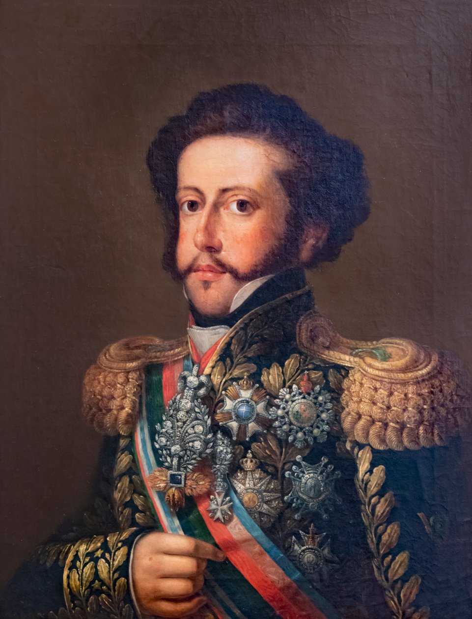 Pedro I z Brazylii i IV z Portugalii. Portret. autorstwa Alec Hunter