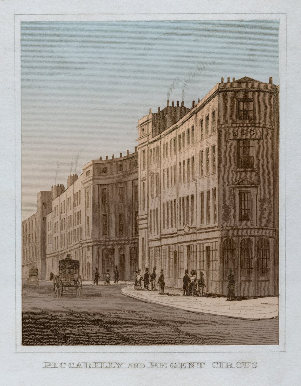 Piccadilly i Cyrk Regenta autorstwa Unbekannt