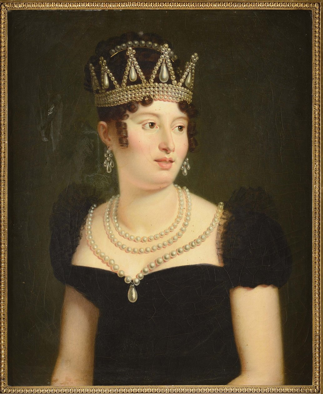 Portret Karoliny Bonaparte autorstwa Unbekannt