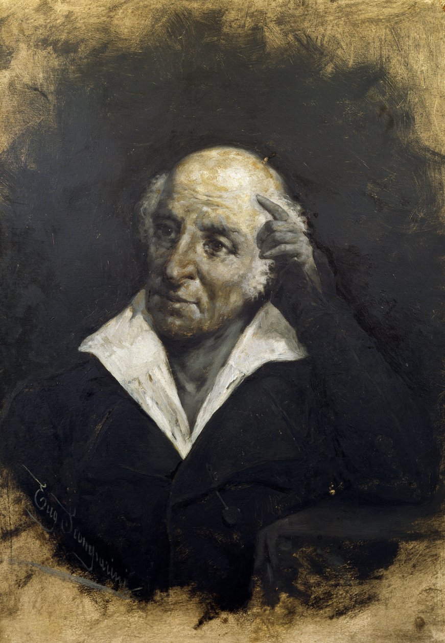 Portret Domenico Rossettiego (Triest 1774-1842), włoskiego polityka i prawnika autorstwa Benjamin Baud