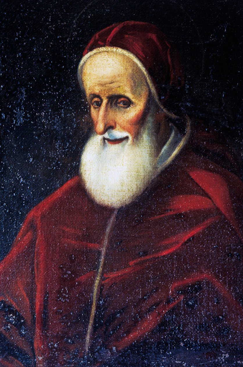 Portret papieża Piusa V (Bosco Marengo autorstwa Benjamin Baud