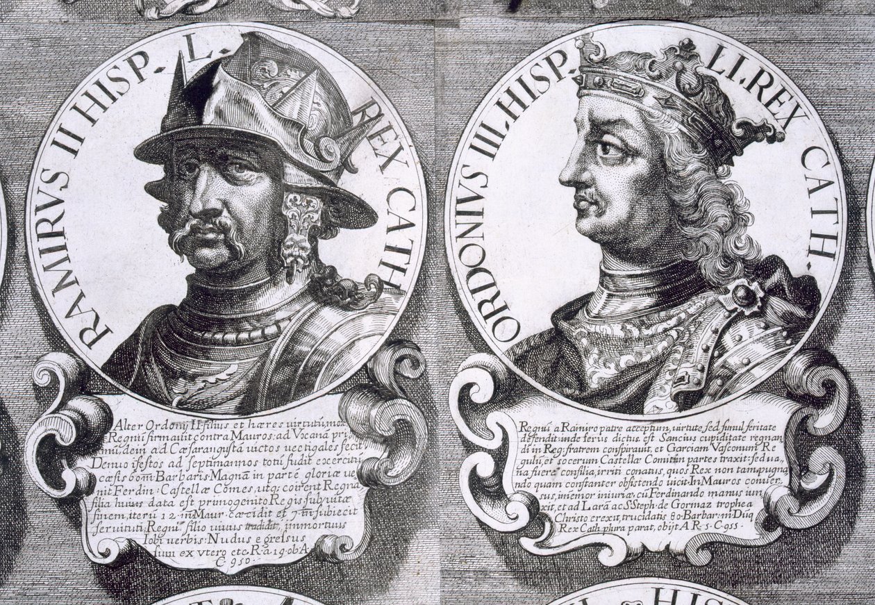 Portrety Ramiro II i Order III autorstwa Unbekannt
