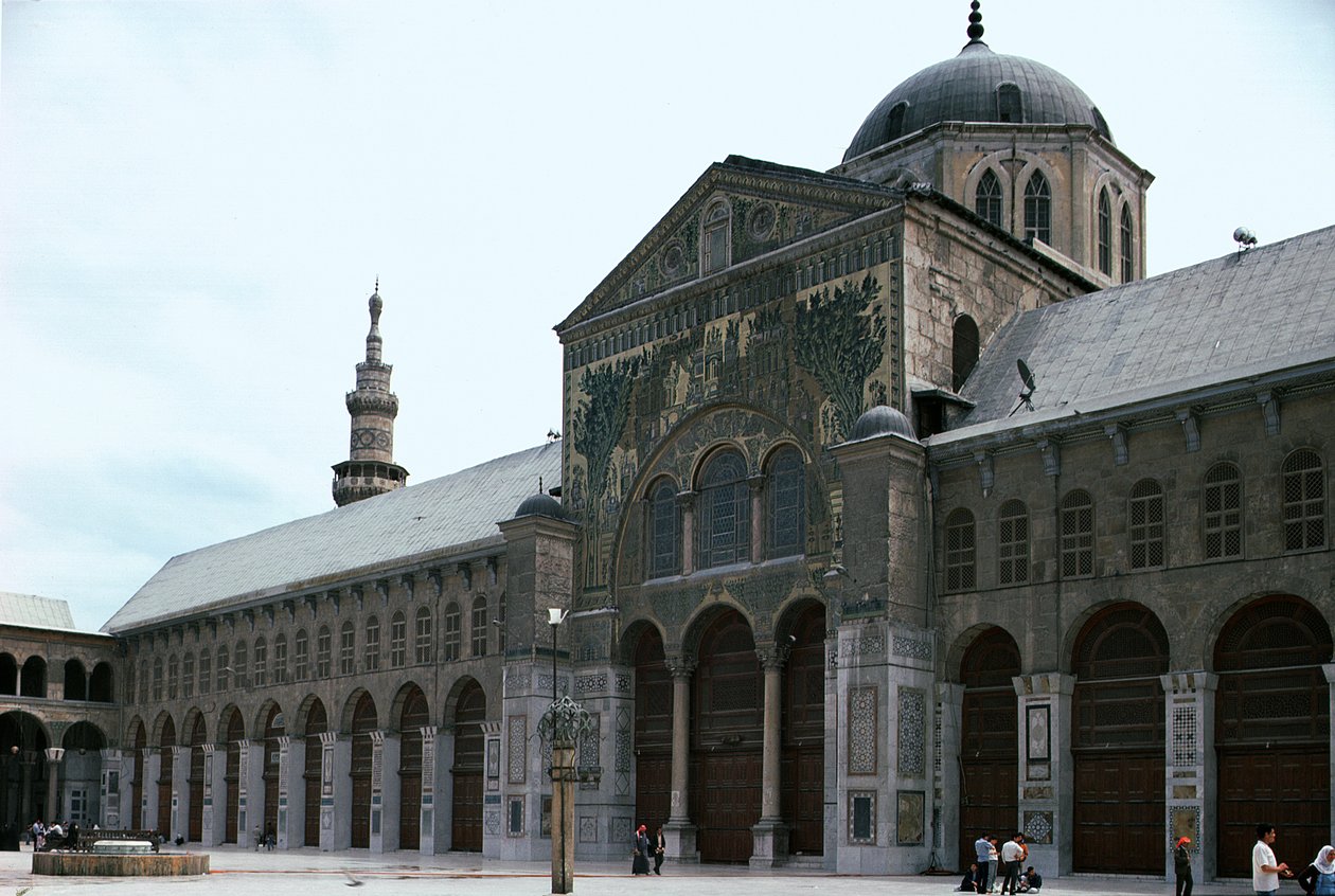 Sala Modlitwy, widok zewnętrzny, wybudowana 705-715 (zdjęcie) autorstwa Unbekannt