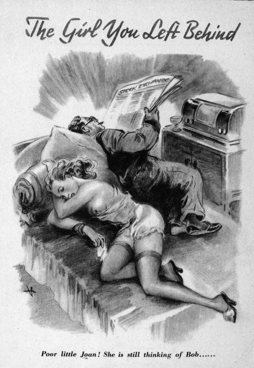 Propaganda. Dziewczyna, którą zostawiłeś. 1941 autorstwa Unbekannt