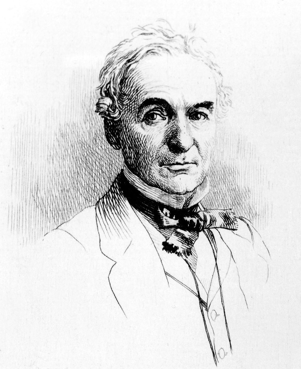 Prosper Merimee (1803-1870), francuski pisarz autorstwa Unbekannter Künstler