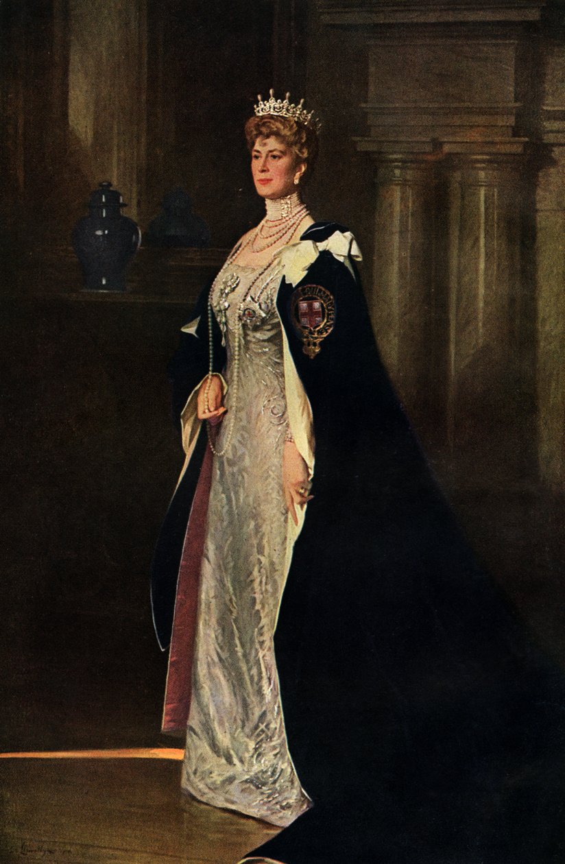 Queen Mary 1867-1953 autorstwa Unbekannter Künstler