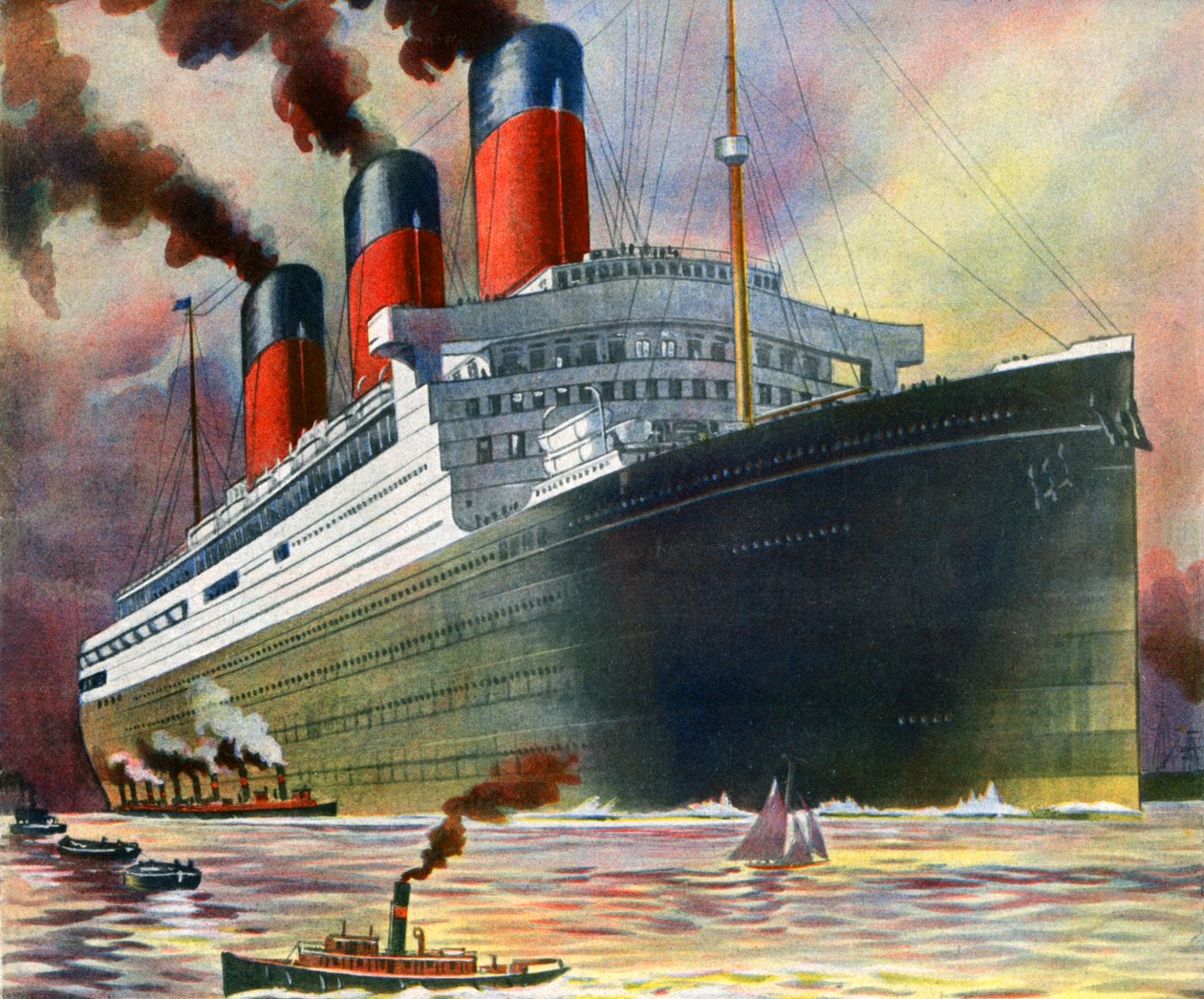 RMS Majestic autorstwa Unbekannter Künstler