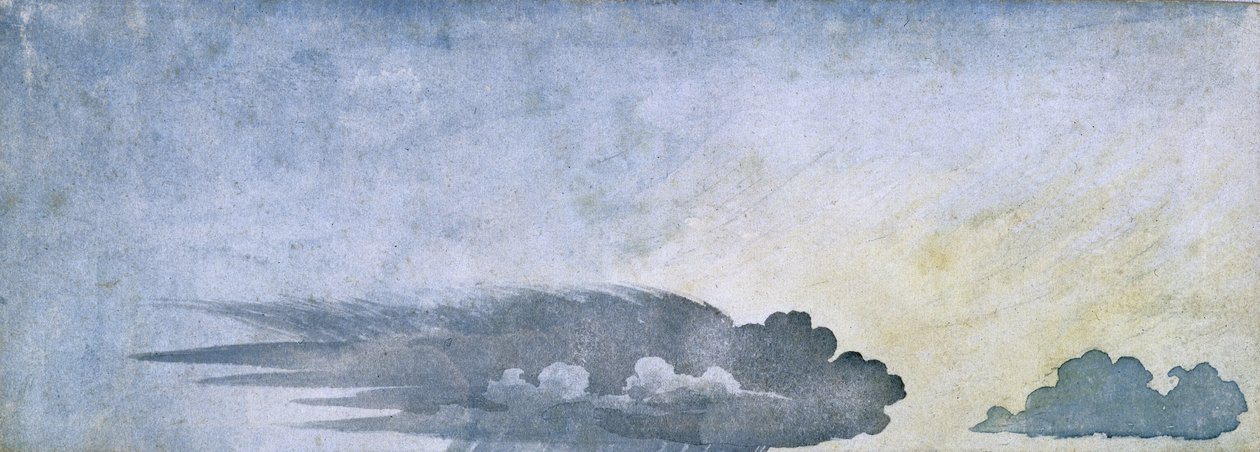 "Deszcz uderza o ziemię, kowadło jest rozłożone", ok. 1803 r. autorstwa Unbekannter Künstler