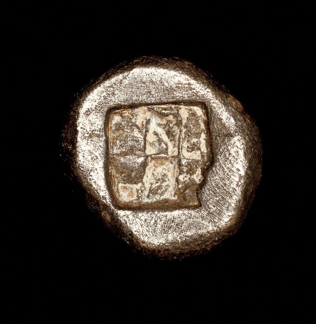 Rzadka starożytna moneta, srebrna drachma, Atena, 450 p.n.e. (zdjęcie ilustracyjne) autorstwa Unbekannter Künstler