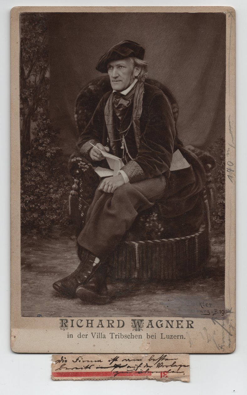 Richard Wagner (1813-1883) (1868, zdjęcie) autorstwa Unbekannter Künstler