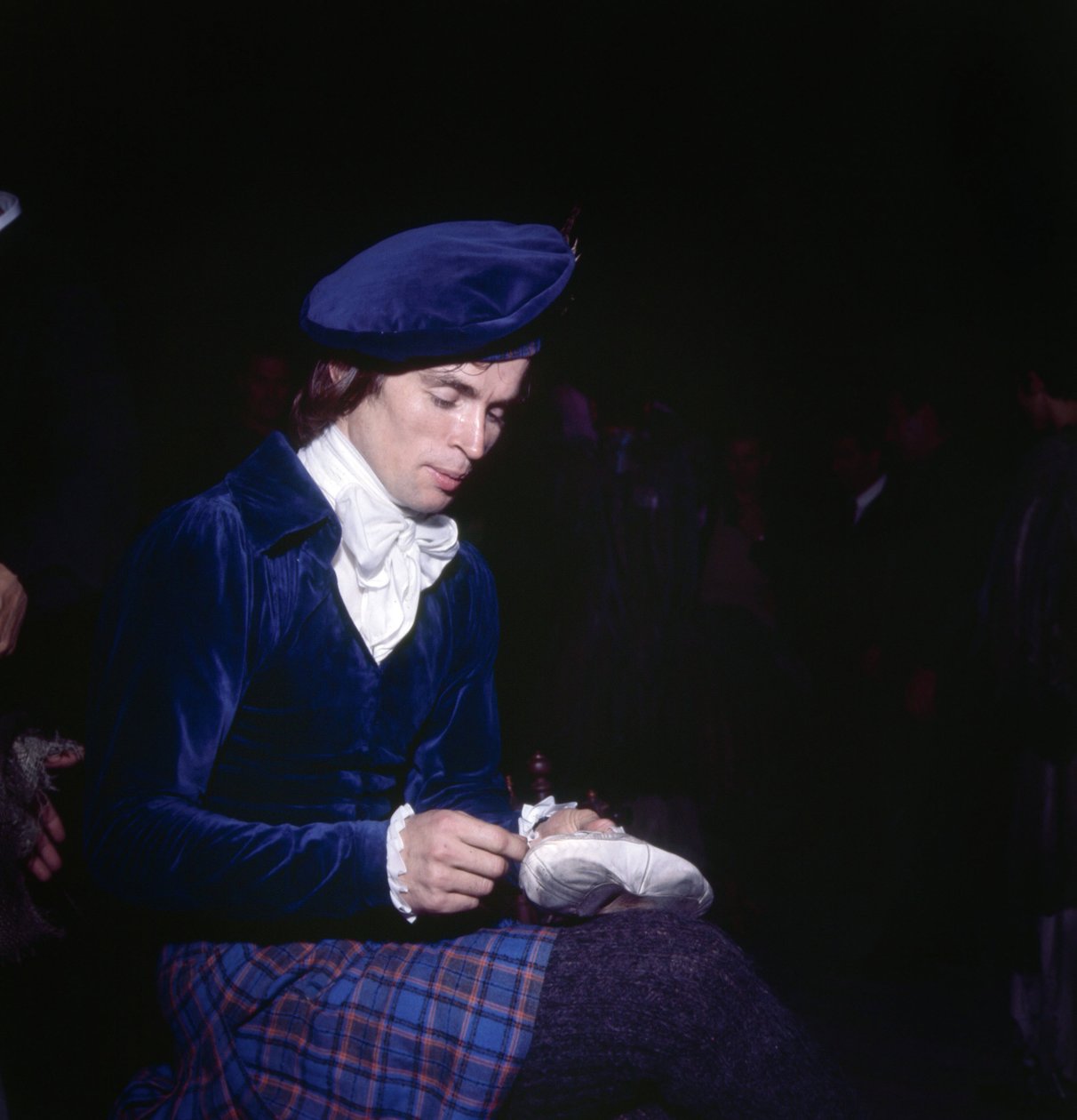 Rudolf Nureyev i Carla Fracci w Teatro alla Scala w Mediolanie autorstwa David Mosé