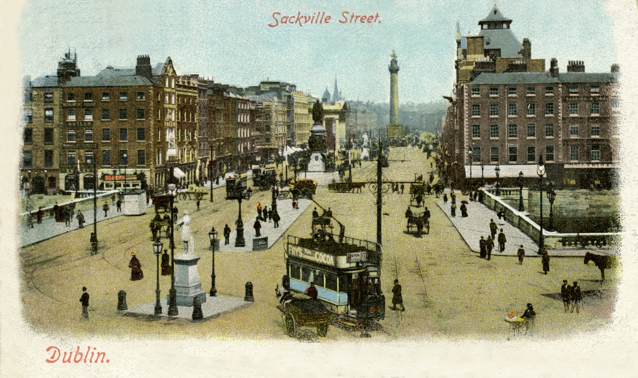 Sackville Street, Dublin autorstwa Unbekannter Künstler