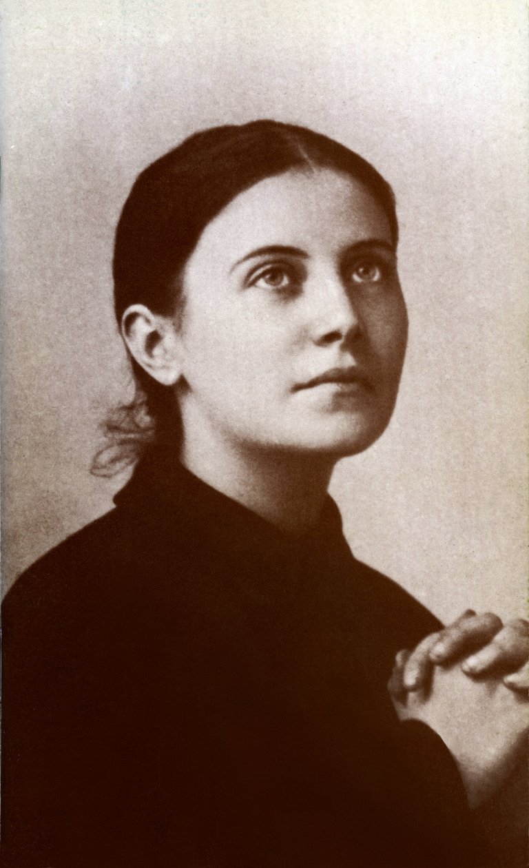 Święta Gemma Galgani z Lukki (Włochy) (1878-1903). autorstwa Unbekannter Künstler