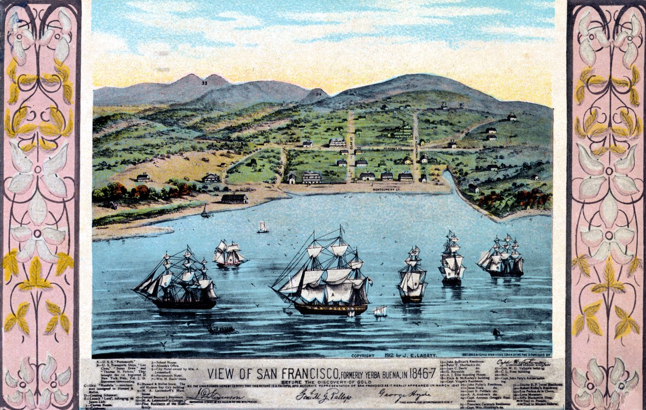 San Francisco, Kalifornia autorstwa Unbekannter Künstler