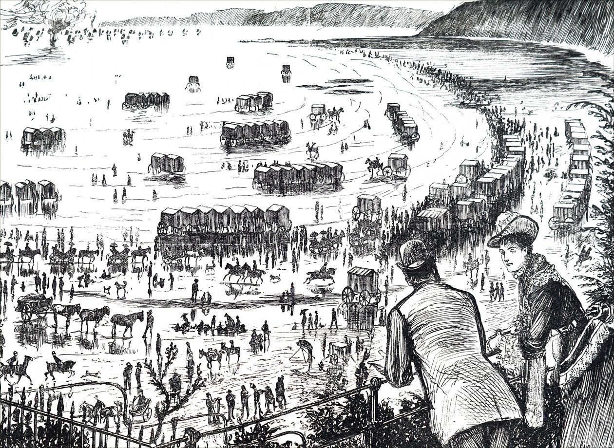 Plaża Scarborough autorstwa Unbekannter Künstler